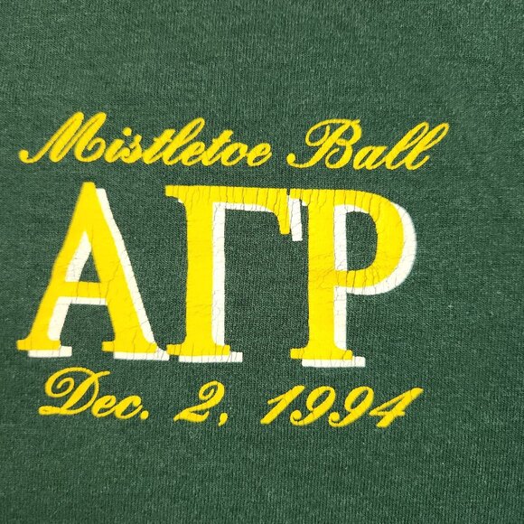 VTG 90's Murray State Racers XL Mistletoe Ball 1994 Christmas College Football - Picture 3 of 9